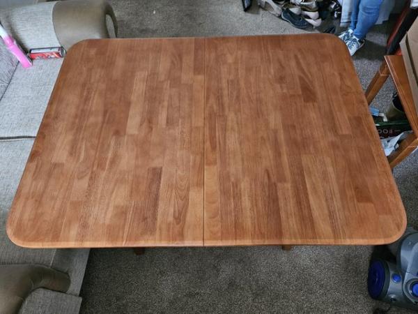 Image 1 of FOLDING / EXTENDING  DINING TABLE