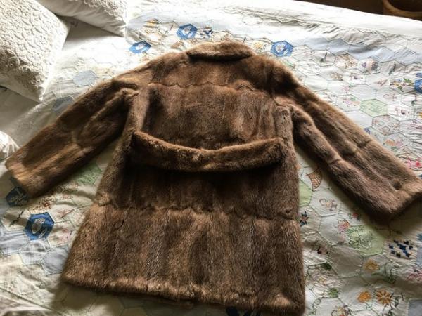 Image 2 of Ladies Musquash vintage 3/4 length coat
