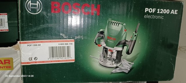 Image 1 of Bosh POF 1200 ROUTER, Electronic corded