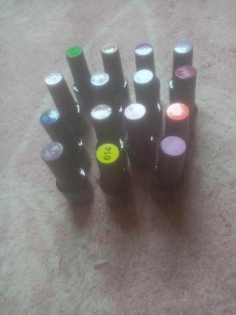 Image 2 of 15 bottles gel varnish (some used)