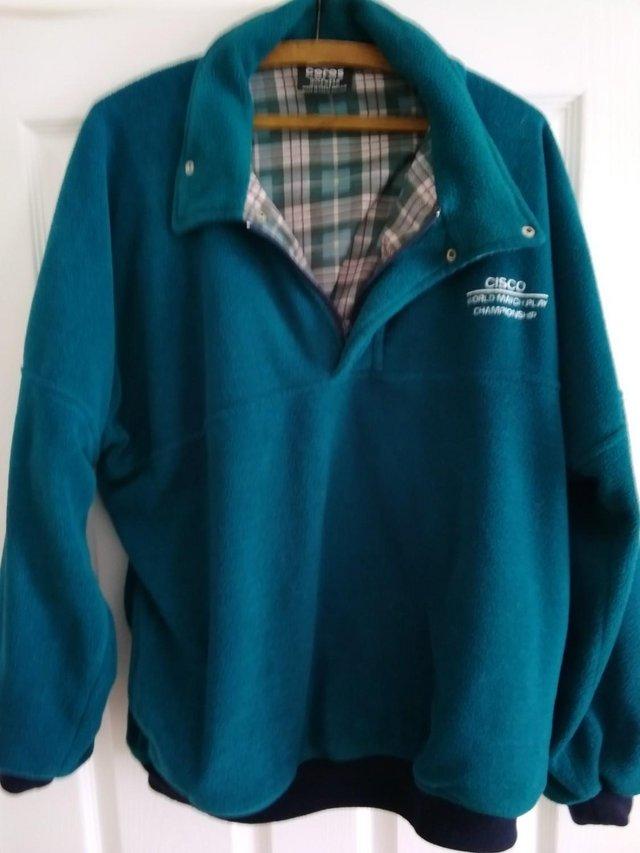 Preview of the first image of Cisco World Matchplay Championship golf sweater.