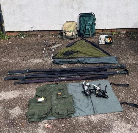 Image 1 of Fishing Tackle, rods, reels -sold as bundle