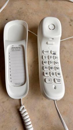 Image 1 of BT Duet 210 Corded Wall Mountable or Table Telephone. Hearin