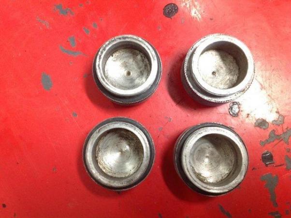 Image 1 of Triumph rockerbox caps aluminium set of four