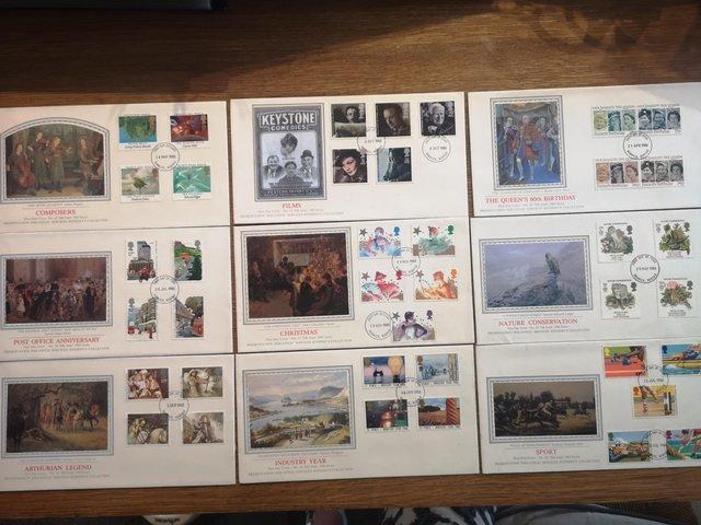 Preview of the first image of Job lot of stamps albums. Silk limited editions. Benhams..