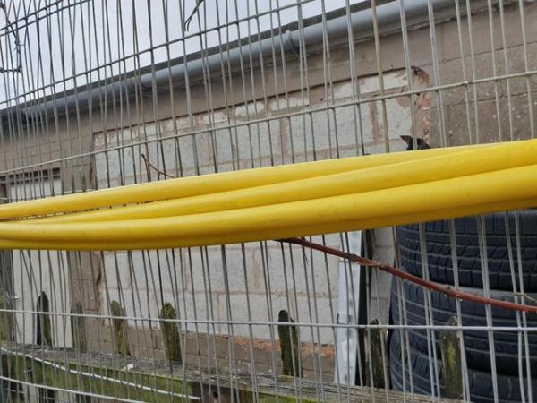 Image 1 of MDPE HEAVY DUTY YELLOW 25mm UNDERGROUND GAS PIPE 20 METRES.