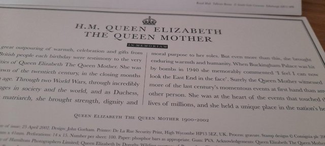 Image 18 of Stamp packs x 5 pks of Queen Elizabeth II & Queen Mother
