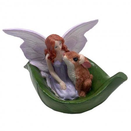 Image 2 of Lilac Fairies - Woodland Protector Fairy. Free postage