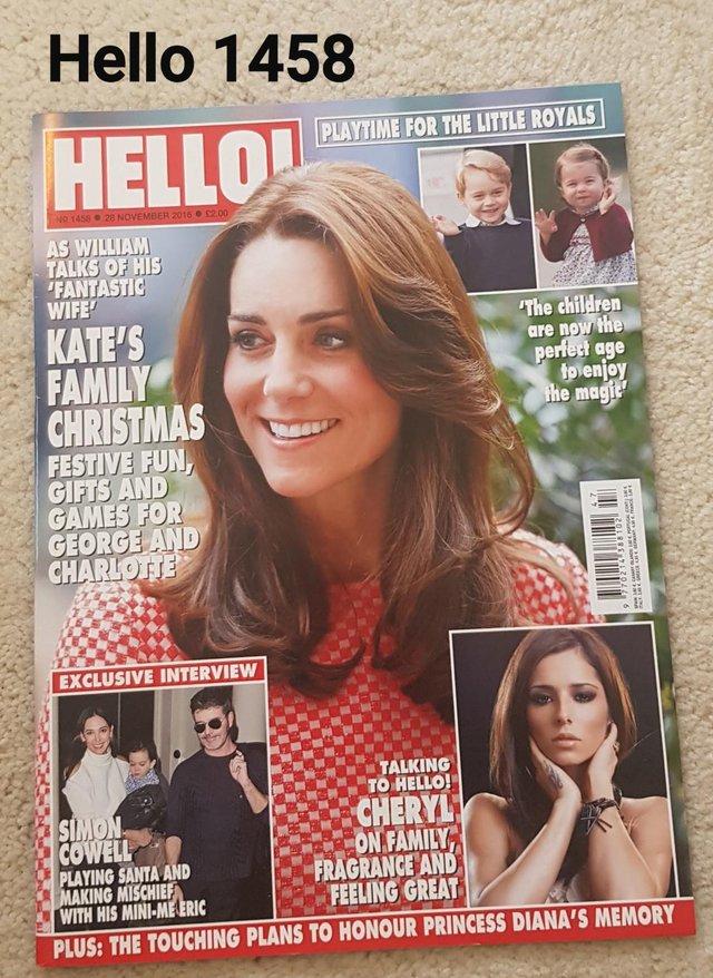 Preview of the first image of Hello Magazine 1458 - Kate's Family Christmas.