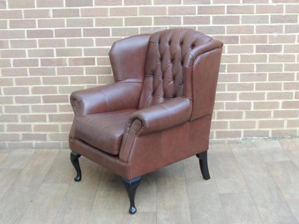 Image 10 of Wyvern Queen Anne Armchair (UK Delivery)