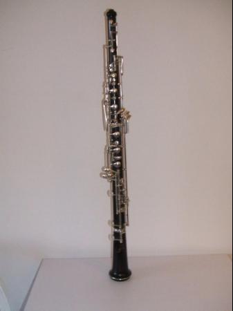 Image 1 of Rare Silver Plated Italian Oboe on Thumbplate System.