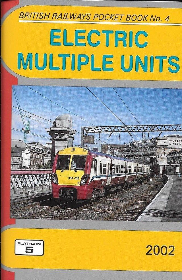 Preview of the first image of Railway book : Electric Multiple Units.