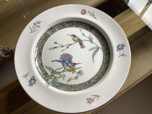 Preview of the first image of Wedgwood retro decorative display plate.