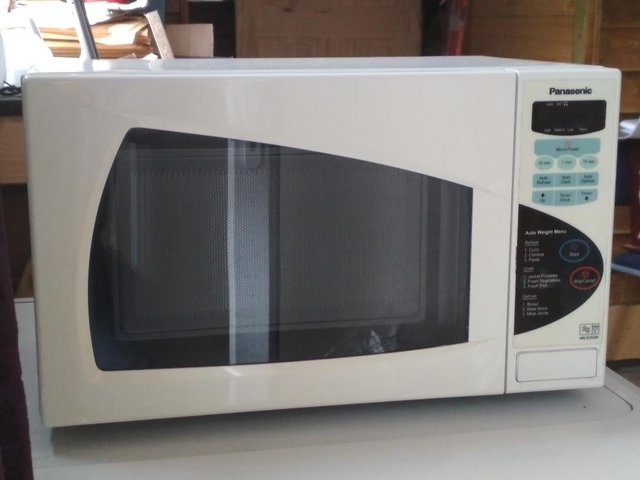 Preview of the first image of Panasonic microwave oven.
