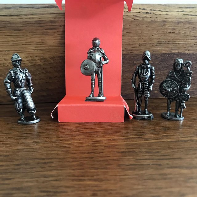 Preview of the first image of 4 vintage 1990s Westair figures, some packaging. £ various.