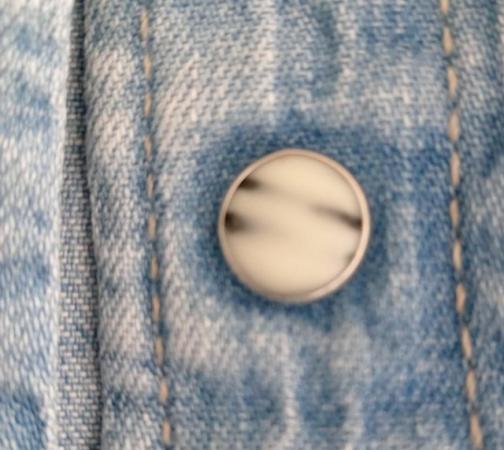 Image 12 of A (Reject) Levi Strauss Denim Shirt Size Small.