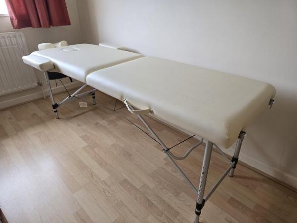 Image 1 of Massage table in excellent condition