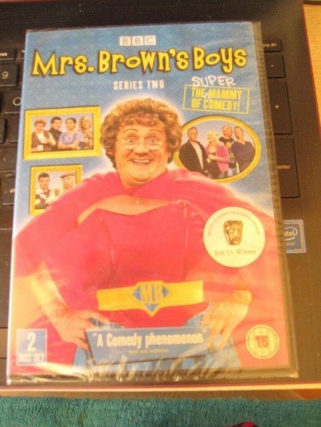Preview of the first image of Mrs Brown's boy's 2 Dvd's brand new & sealed.