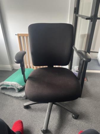 Image 1 of Black Office Chair for sale