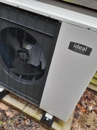 Image 1 of Ideal logic Air Source Heat Pump c/w preplumbed cylinder