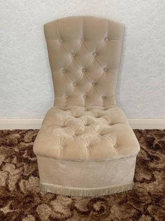 Image 1 of Beautiful Upholstered Bedroom Chair