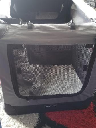 Image 2 of Grey dog crate excellent condition