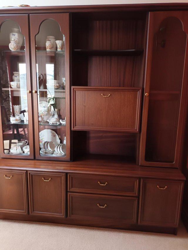 Preview of the first image of Rossmore Mahogany display unit.