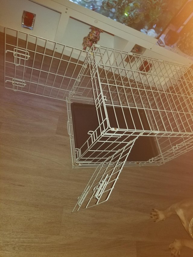 Preview of the first image of Small dog crate,excellent condition.