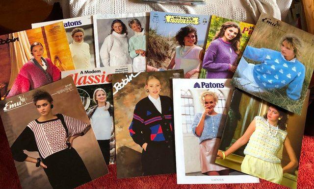Image 3 of GOOD SELECTION OF LADIES KNITWEAR PATTERNS, PRICED 4 FOR £1