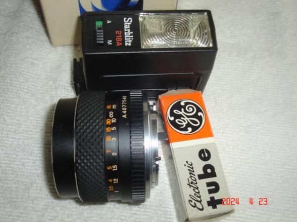 Image 4 of Yashica 50M LENS AND CAP F1.9