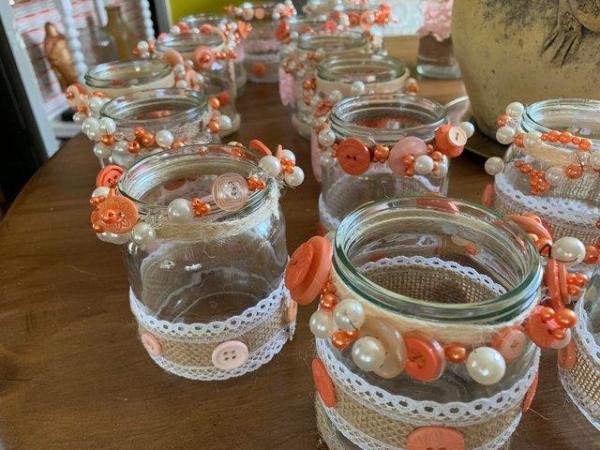 Image 2 of 15 decorative wedding/ party jars and lantern