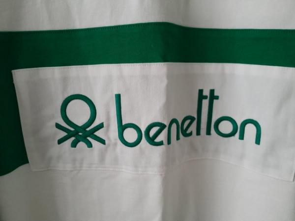 Image 3 of Mens benetton rugby shirt