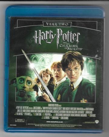 Image 2 of Harry Potter Year 1 & 2.  Blu Ray Discs Philosoher's Stone +