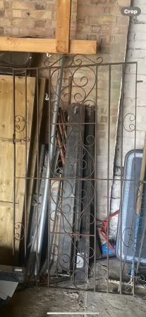 Image 2 of I have these two cast gates for sale still available
