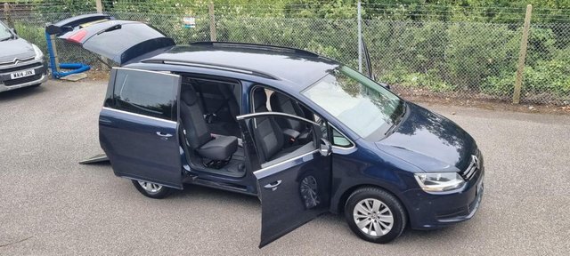 Preview of the first image of VW Sharan Automatic Brotherwood Mobility Disabled Car.