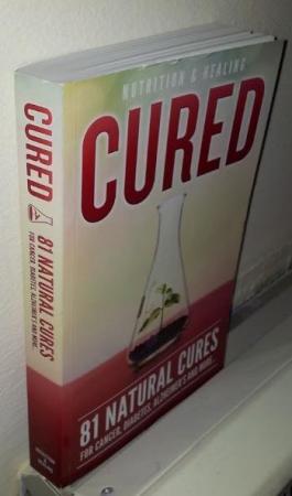 Image 2 of "CURED"... a book of remedies for many serious ailments.