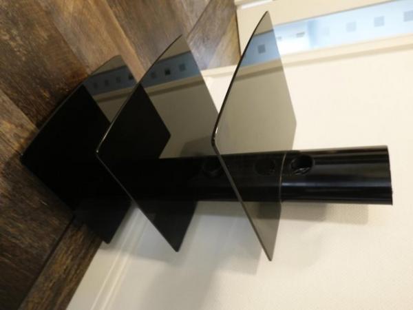 Image 1 of Premium Wall Mounted Double Glass Shelf Units