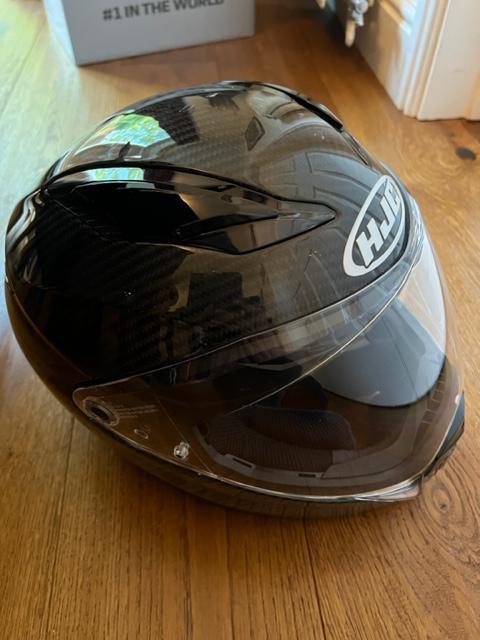 Preview of the first image of HJC F70 Full Face Carbon Motorcycle Helmet.