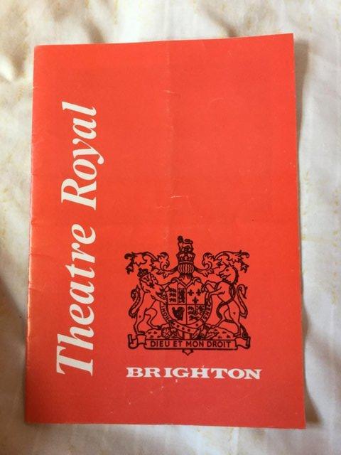 Preview of the first image of Programme, Brighton Theatre Royal: October 1976.