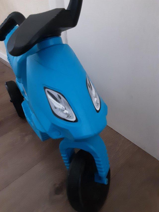 Preview of the first image of Ride on children's motorbike.