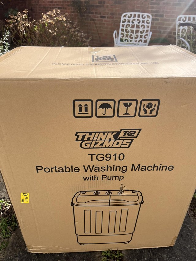 Preview of the first image of New in box Washing machine. Mobile twin tub..