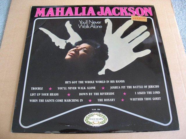 Preview of the first image of Mahalia Jackson – You’ll Never Walk Alone LP– Hallmark Re.