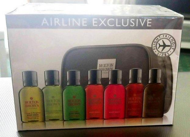 Image 1 of NEW & SEALED. MOLTON BROWN AIRLINE EXCLUSIVE GIFT SET.