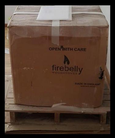 Image 2 of FIREBELLY FB2 12KW WOODBURNER STOVE: