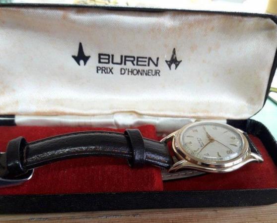 Image 2 of Vintage Buren Grand Prix Wristwatch