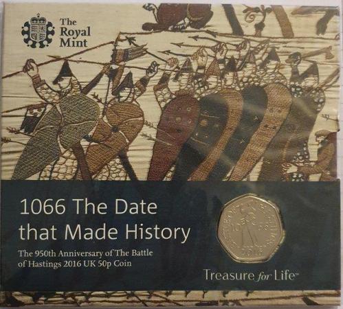 Image 2 of 950th Anniversary of The Battle of Hastings 50p
