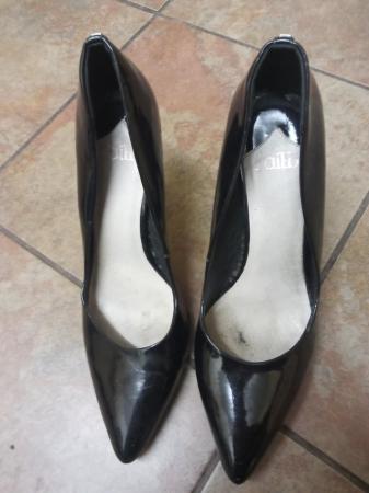 Image 2 of Used Black high heels ladies shoes