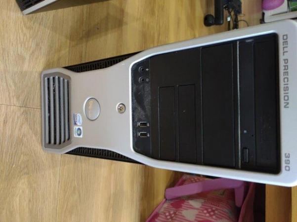 Image 2 of Dell 390 Tower PC Core 2 Duo Untested no monitor lead * Leed