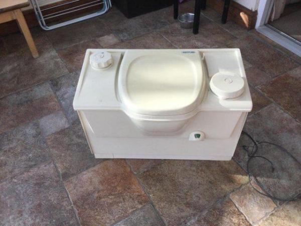Image 2 of Thetford electric flush cassette toilet