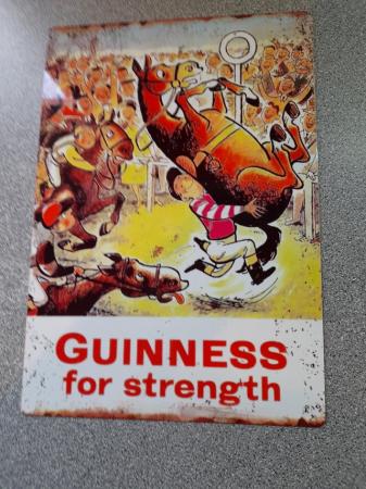Image 2 of Metal Guinness for strength  sign